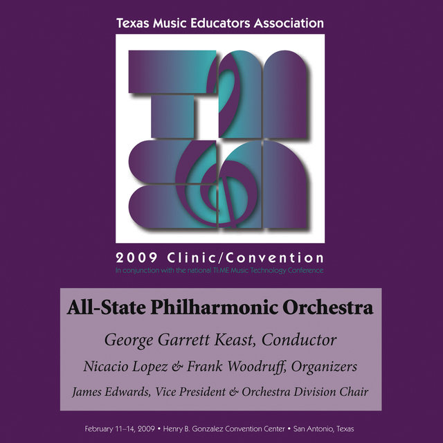 2009 Texas Music Educators Association (TMEA): All-State Philharmonic Orchestra