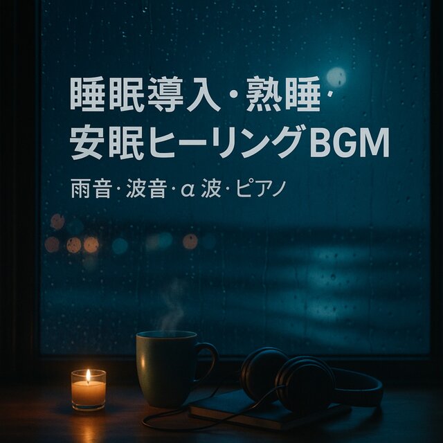 Sleep Induction, Deep Sleep & Restful Healing Background Music Rain Sounds, Ocean Waves, Alpha Waves, Piano Meditation & Relaxing Sleep Music to Balance the Autonomic Nervous System Ideal for Study & Work, Fall Asleep Fast
