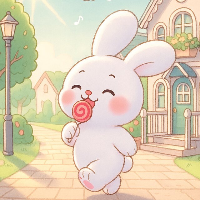 Walking With Candy Yummy