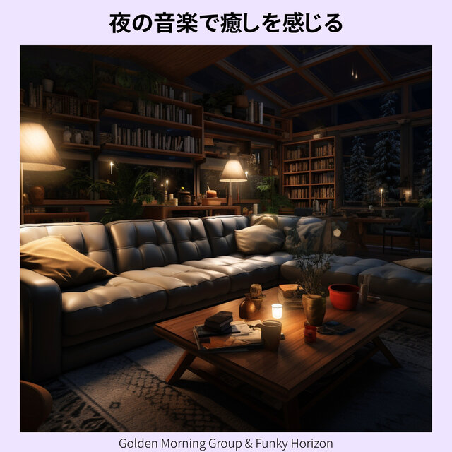 夜の音楽で癒しを感じる