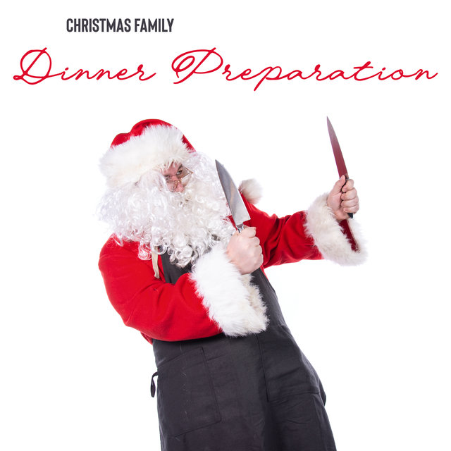 Christmas Family Dinner Preparation (Soft Instrumental Jazz with Sounds of Christmas Bells)