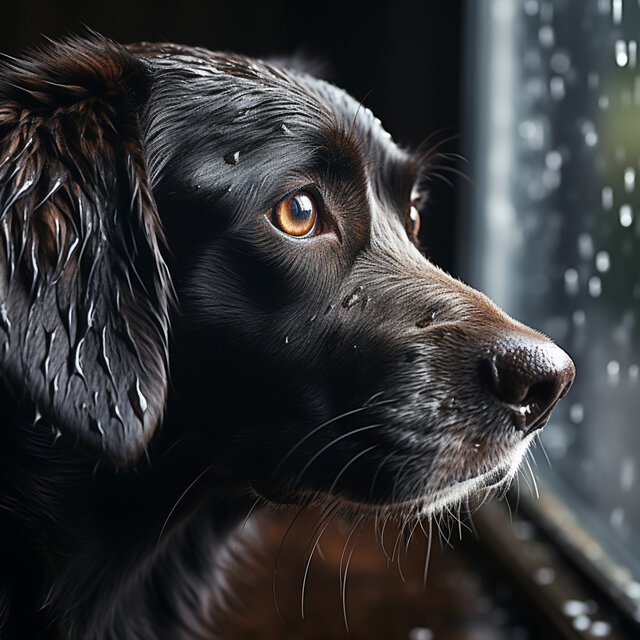 El Consuelo Del Trueno Para Los Perros: Los Calmantes Ecos De La Tormenta