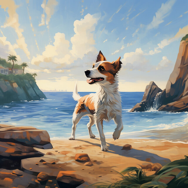 Océano Binaural Para Perros: Sonidos Relajantes Del Mar