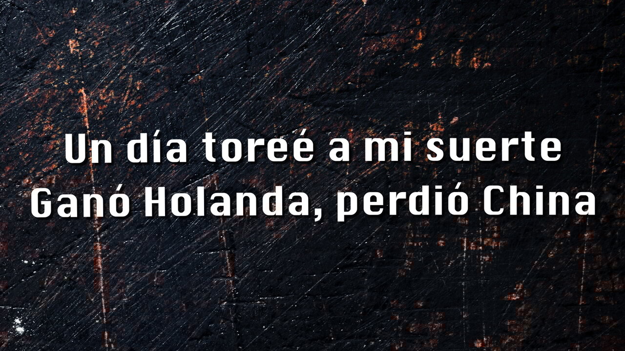 Ganó Holanda, Perdió China