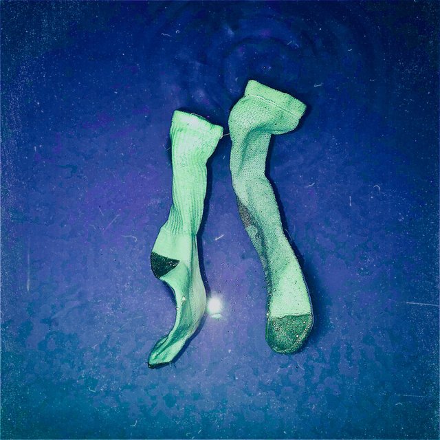 wet socks