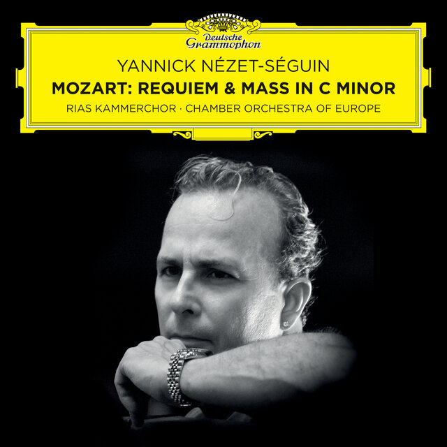 Cover art for album Mozart: Requiem; Mass in C Minor by RIAS Kammerchor, Chamber Orchestra of Europe, Yannick Nézet-Séguin