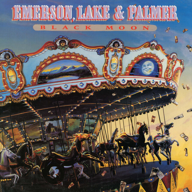 Cover art for album Black Moon by Emerson, Lake & Palmer