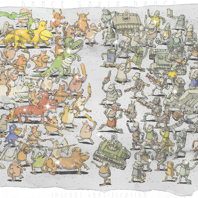 Cover art for album Instant Gratification by Dance Gavin Dance