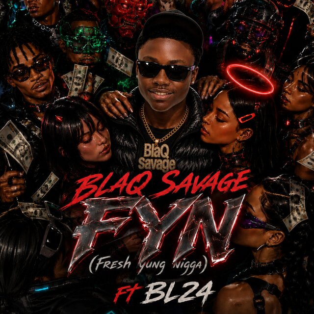 Cover art for album  by Blvq Savage, Bl24