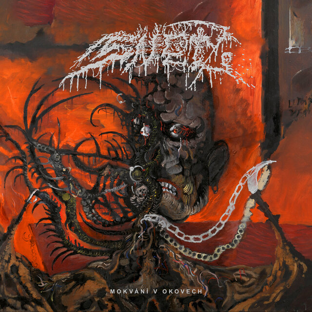 Cover art for album Mokvání V Okovech by Sněť