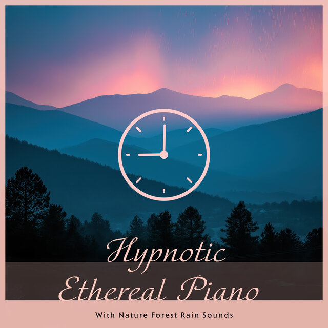 Hypnotic Ethereal Piano with Nature Forest Rain Sounds