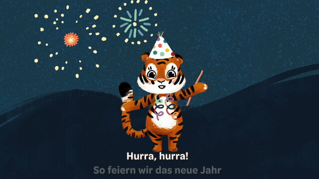 Hurra, hurra! (Silvesterlied) [Lyric Video]