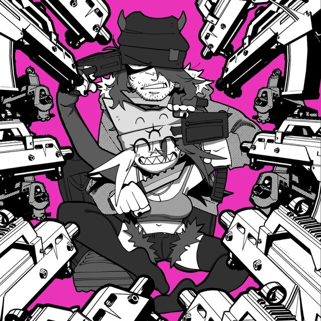 Cover art for album  by BLCKK, ISSBROKIE