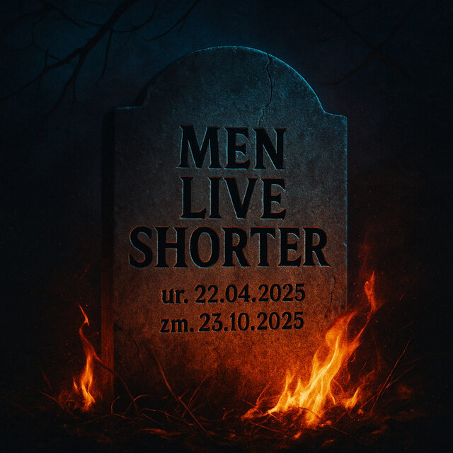 MEN LIVE SHORTER