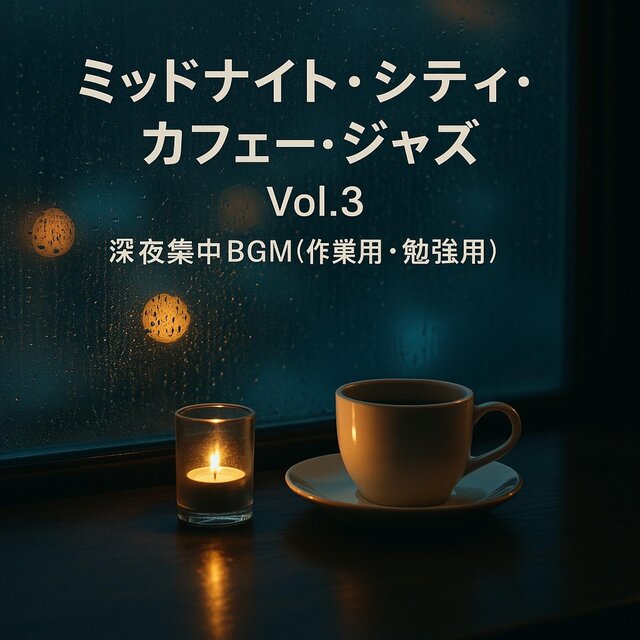 ミッドナイト・シティ・カフェ・ジャズ Vol.3 — 深夜集中BGM