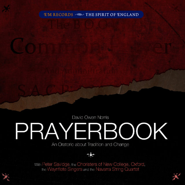 Norris: Prayerbook - An Oratorio About Tradition and Change, World Première Recording