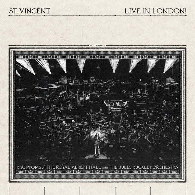 Cover art for album LIVE IN LONDON! (BBC Proms at the Royal Albert Hall) by St. Vincent, Jules Buckley