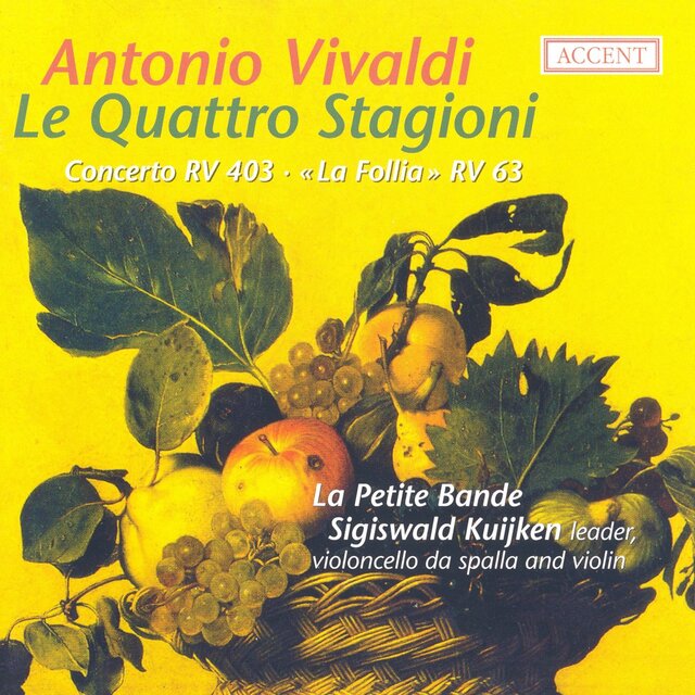 Vivaldi, A.: Four Seasons (The) / Cello Concerto, Rv Four03 / Trio Sonata, 