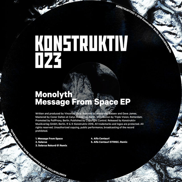 Message From Space EP