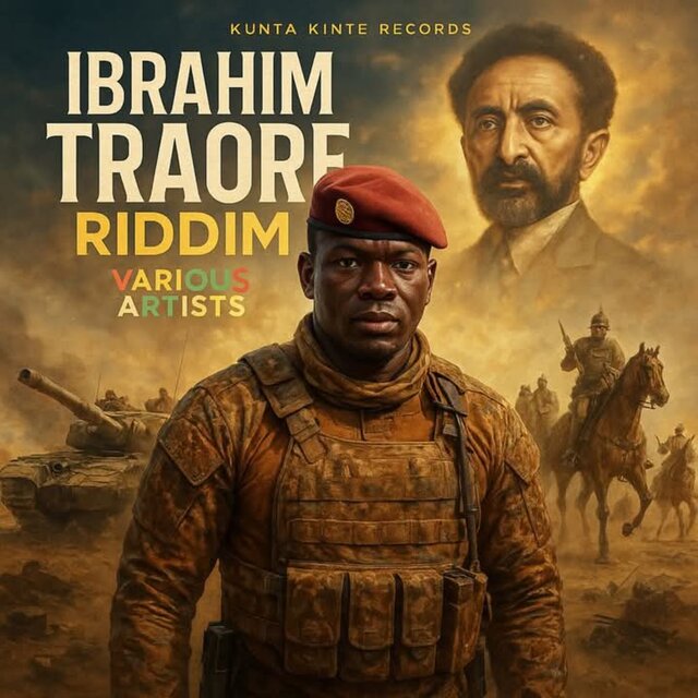 Cover art for album Ibrahim Traore Riddim by Various Artists