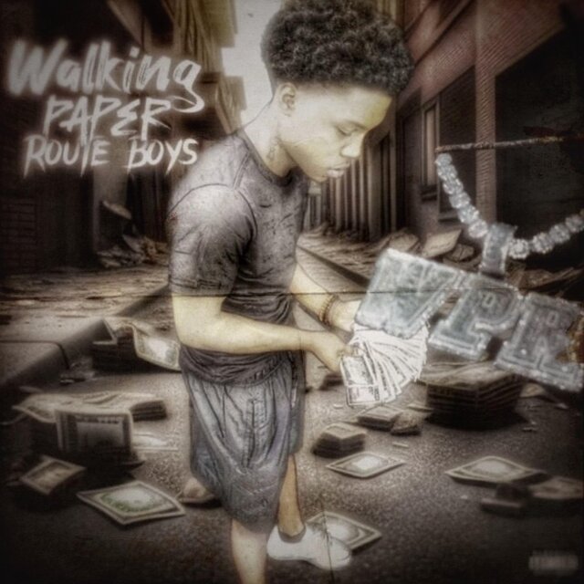 Walking Paper Route Boys