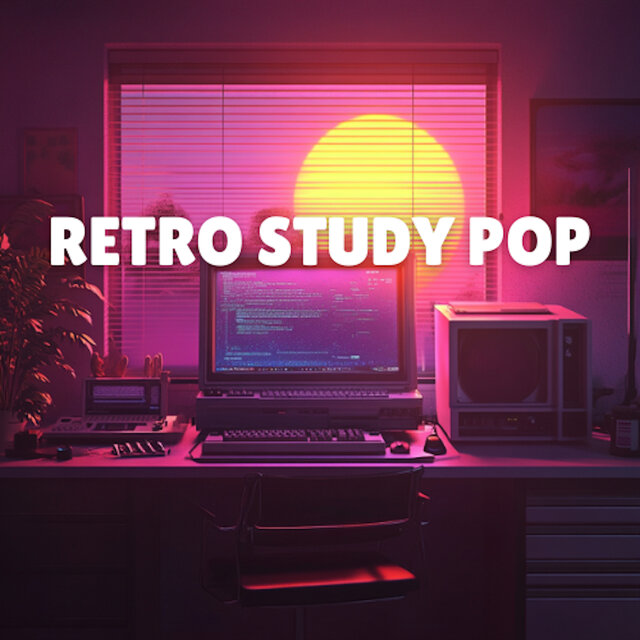 Retro Study Pop: Focused Synthwave