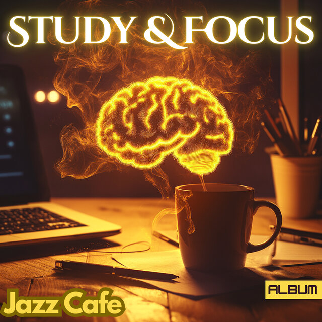 Jazz Cafe Music for Complete Concentration: Relaxing Saxophone and Piano Study Music for Deep Focus