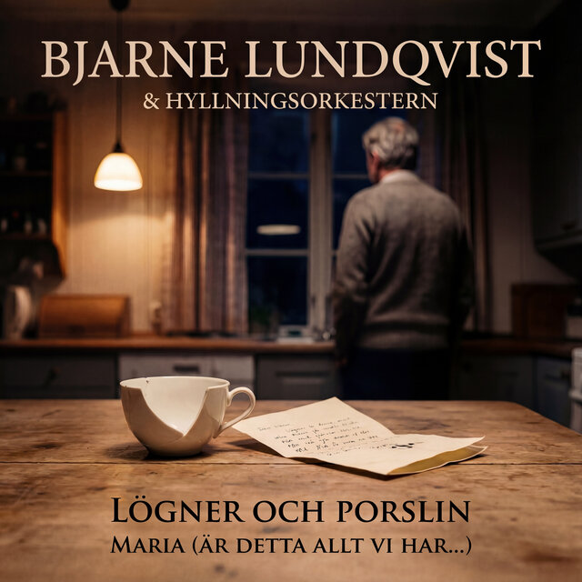 Cover art for album Lögner och porslin / Maria (Är detta allt vi har…) by Bjarne Lundqvist, Hyllningsorkestern