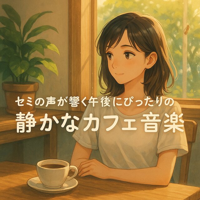 Quiet Cafe Music for Afternoons Echoing with Cicadas