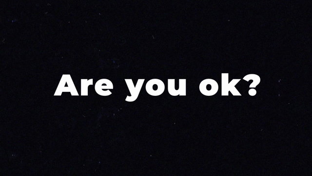 Are You Ok? (Lyric Video)