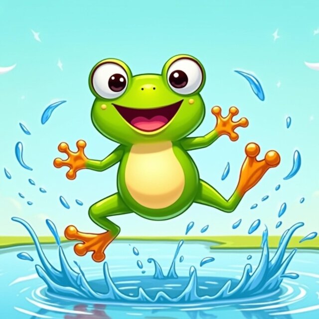 Der kleine frosch