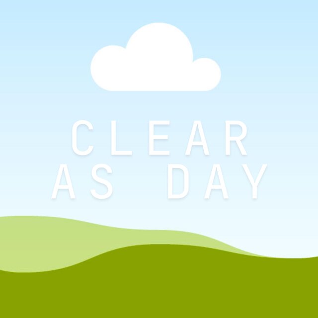 clear as day