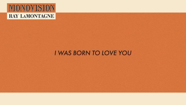 I Was Born To Love You (Lyric Video)