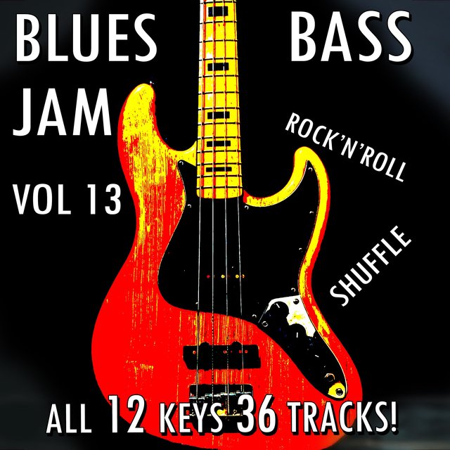 Blues Shuffle Backing Tracks for Bass vol 13