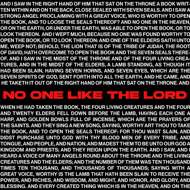 No One Like The Lord (Live)