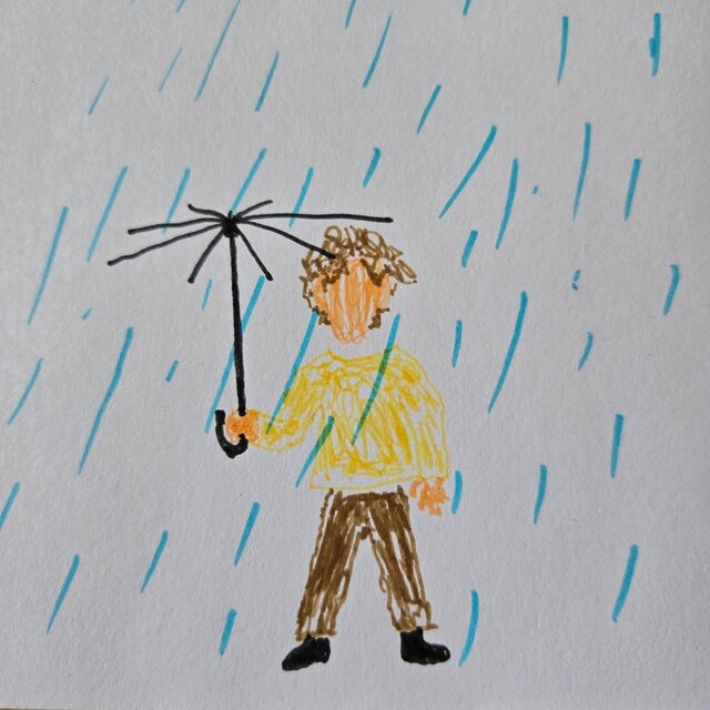 mám deštník a jmenuje se kostlivec