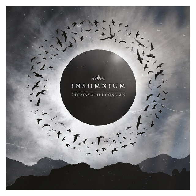Cover art for album Shadows of the Dying Sun by Insomnium