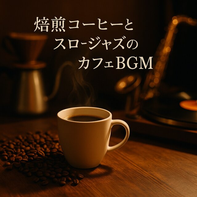 Roasted Coffee and Slow Jazz Cafe BGM