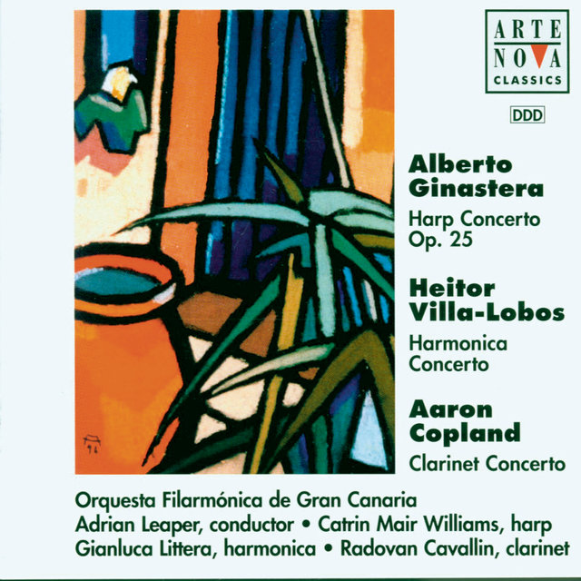 Ginastera, Villa-Lobos, Copland: Concertos