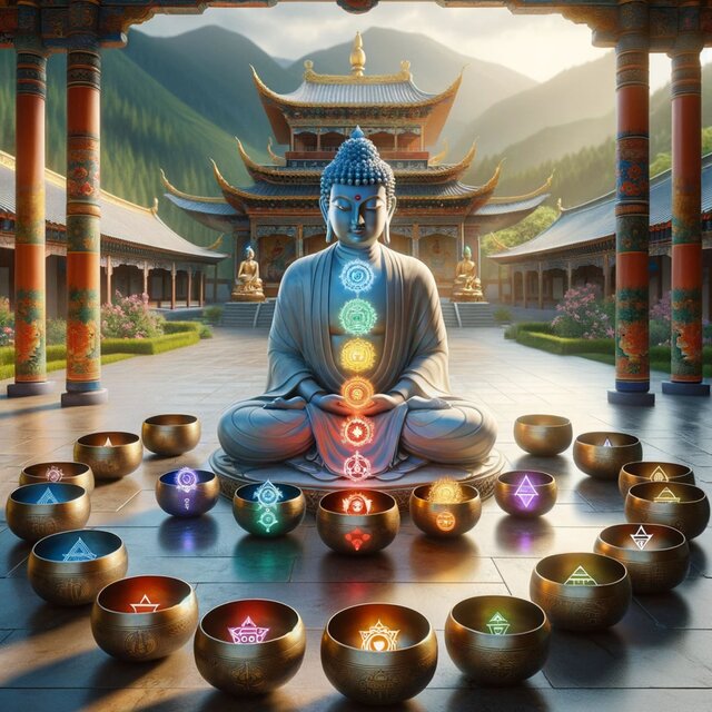 Chakra Symphony (Tibetan Bowls Unleashed, Mindful Breathing Meditation)
