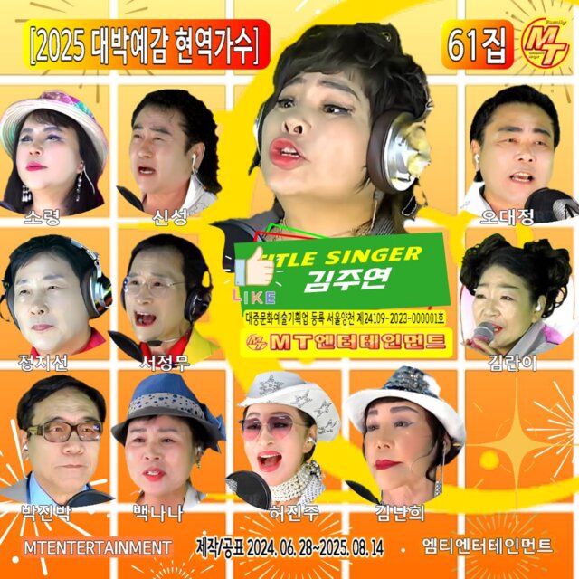 2025년 대박예감 현역가수 61집