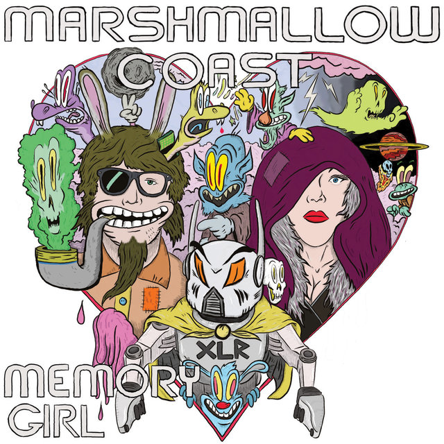 Cover art for album Memory Girl by Marshmallow Coast