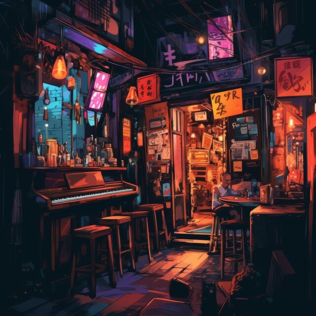 宁静夜晚的心境爵士