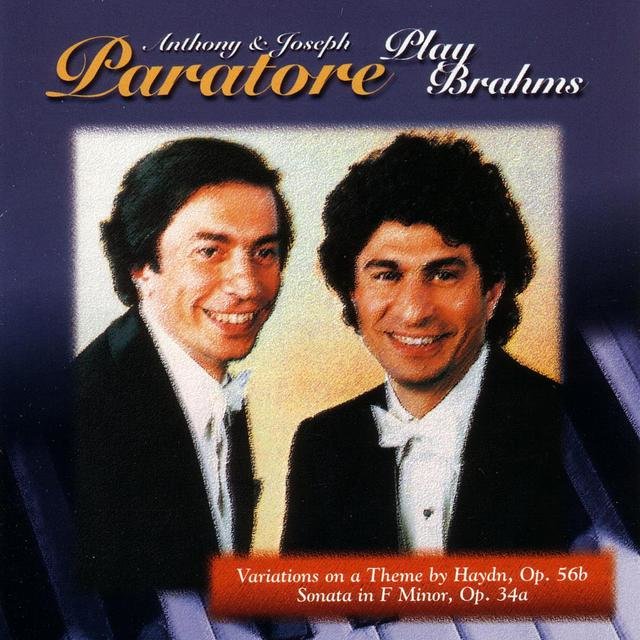 Cover art for album Anthony & Joseph Paratore Play Brahms by Anthony & Joseph Paratore