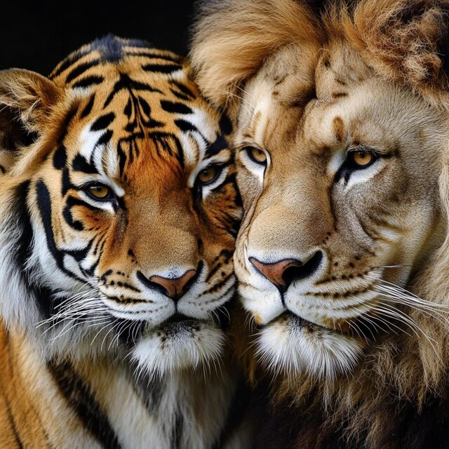 Tigers and Lions