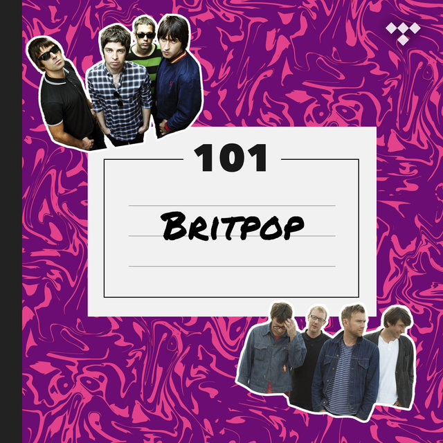 Cover art for album Britpop 101 by TIDAL