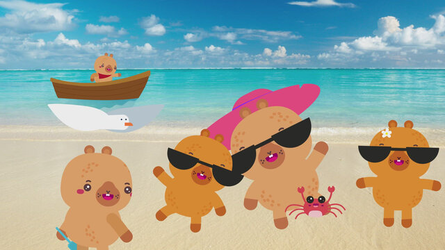 Capybara Dance Song