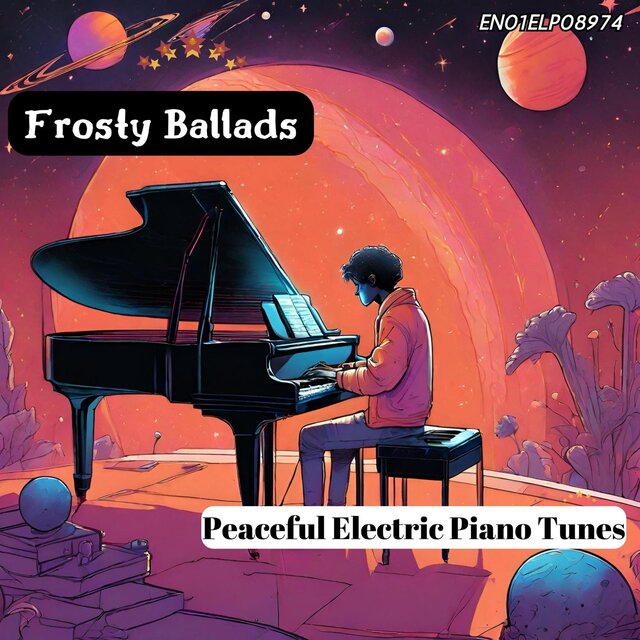 Frosty Ballads: Peaceful Electric Piano Tunes