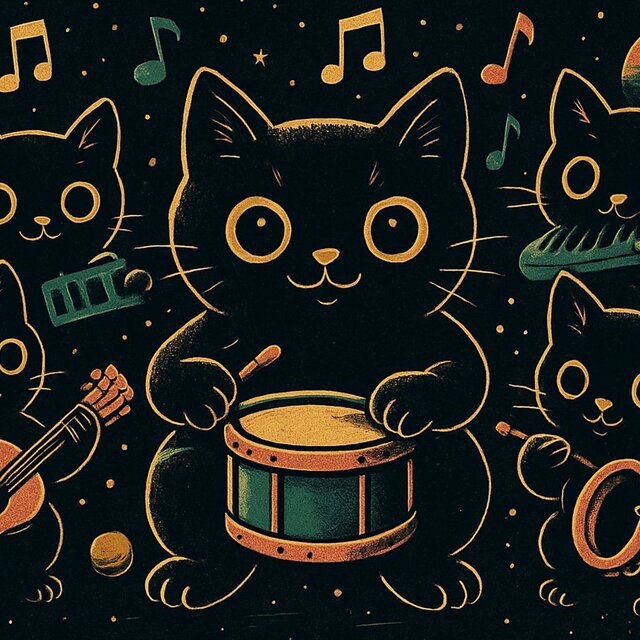Lo-Fi Cats & Spacey Nights