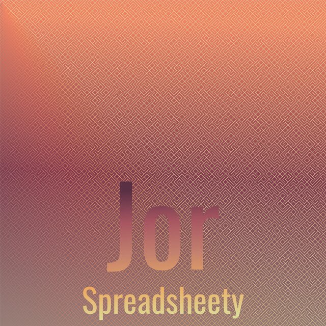 Jor Spreadsheety